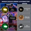 Lichterkette 100M 800 LEDs Bunt Wasserdicht 8 Lichtmodi für Produktbild-Vorschau 4