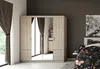AX LIVING Armoire avec miroir chene Sonoma Storicos 4P6T Voir les images du produit 3