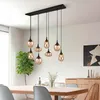 Lampada a sospensione LUMINA nero-miele 8xE14x40W in Anteprima dell’immagine prodotto 5