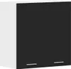 vidaXL Szafka ścienna czarna 60x31x60 cm płyta wiórowa Podgląd zdjęcia produktu 4