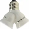 ChiliTec Douille E27 Duo, adaptateur en Y, plastique sur 2x Voir les images du produit 2