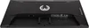 The back of a black computer monitor, showing ports and a logo. Produktbild-Vorschau