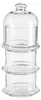 Pasabahce mini pâtisserie 3 étages en verre transparent 9,5 Voir les images du produit 6