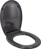 aquaSu® Basic, WC-Sitz in Grau, Duroplast Toilettendeckel Produktbild-Vorschau 11