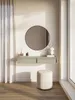 Selsey Evo - Comodino sospeso con 2 cassetti, grigio beige, Anteprima dell’immagine prodotto 2