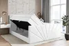 ALTDECOR Boxspringbett mit Fußteil, 2 Matratzen und Topper Produktbild-Vorschau 3