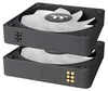 Thermaltake CT120 EX Omgekeerde Ventilator, Zwart, 3-pack, Productafbeelding-voorbeeld 7