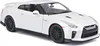 Bburago 1:24 Nissan GT-R Metallic White 18-21082 Anteprima dell’immagine prodotto 6
