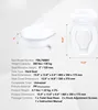 Réhausseur de siège de toilette - Réhausseur de toilette Voir les images du produit 7