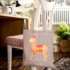 Mr. & Mrs. Panda Tote Bag Alpaka Stolz - Braun Pastell - Produktbild-Vorschau 4