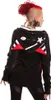 Bye Bye Kitty Kapuzenjacke Damen Star Kitty schwarz/rot XL Produktbild-Vorschau 9