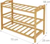 Relaxdays, estantería para zapatos, dimensiones: 48 x 70 x Vista previa de la imagen del producto 4