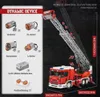 Mould King 17022 RC hasičské auto s otočným rebríkom, 4886 Náhľad obrázku produktu 8