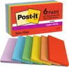 Post-it® Super Sticky Notes Haftnotizen - Playful Produktbild-Vorschau 14