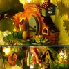 OKWISH 3D Puzzle, DIY Book Nook Kit, Puppenhäuser Miniatur Produktbild-Vorschau 9