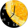 Glasuhr Wanduhr Küchenuhr Echt-Glas 30fi cm Zitrone gelb Produktbild-Vorschau 1