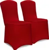 DEUBA® Stuhlhussen 4er Set Bordeaux Rot Weihachten Stretch Produktbild-Vorschau 8