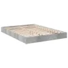 vidaXL Struttura letto grigio cemento 140x200 cm materiale Anteprima dell’immagine prodotto 3