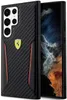 Etui Ferrari Fehcs23Lnpyk S23 Ultra S918 - Čierne Karbónové Náhľad obrázku produktu 1