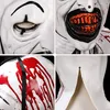 Weiße Clownmaske Horror-Kostüm Terrifier Schrecklich Produktbild-Vorschau 2