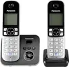 Panasonic KX-TG6822GB nero Duo con AB Anteprima dell’immagine prodotto 19
