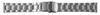 Gliederband Edelstahl Armband in silber, gebürstet, , 22 mm Produktbild-Vorschau 6
