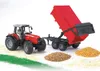 Traktor Bruder MASSEY FERGUSON ze składanym wózkiem Podgląd zdjęcia produktu 2