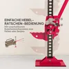 HOMCOM Farm Jack Wagenheber 135 cm 3000 kg Tragkraft Produktbild-Vorschau 6