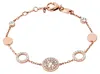 FOSSIL Armband Mosaic Bracelet Rosegold roségoldfarben Produktbild-Vorschau 3
