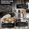 Lebensmittelbehälter mit Deckel 5-tlg Lunchbox Set aus Produktbild-Vorschau 4