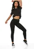 Stark Soul® Ribbed Leggings – schwarz – XS/S Produktbild-Vorschau 2