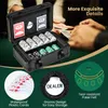 DREAMADE Pokerkoffer mit 300 Pokerchips & Spielmatte & Produktbild-Vorschau 5