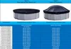 Poolabdeckung Oval für 650 x 420 cm Pools | Planenmaß 730 x Produktbild-Vorschau 7