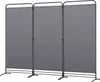 A three-panel room divider is shown against a white background. Produktbild-Vorschau