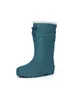 A single teal winter boot is shown against a white background. Produktbild-Vorschau