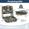 Składane siedzenie do łodzi z niskim oparciem. Krzesło do Podgląd zdjęcia produktu 2