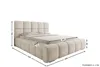 Polsterbett Asti 180×200 cm – Weiß Bouclé-Stoff – mit Produktbild-Vorschau 4