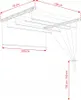 Łazienkowa Podsufitowa Suszarka 5 Prętów 200 Cm Na Pranie Podgląd zdjęcia produktu 6