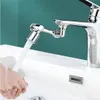 A person washing their hands under a faucet with an extension spray. Produktbild-Vorschau