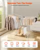 SucceBuy Séchoir à linge pliable avec 21 barres, réglable Voir les images du produit 2