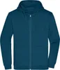 Klassische Sweatjacke mit Kapuze petrol, Gr. XXL Produktbild-Vorschau 1