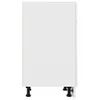 vidaXL Schubunterschrank Weiß 50x46x81,5 cm Holzwerkstoff - Produktbild-Vorschau 13