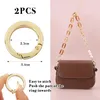 Handtasche Kette Metall Gold 100cm Trageriemen mit 2Pcs Produktbild-Vorschau 3