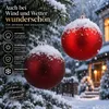 Weihnachtskugeln Outdoor 24er Set Ø10cm Christbaumkugeln Produktbild-Vorschau 5