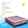 Caja de arena de madera de aliso, con dimensiones Vista previa de la imagen del producto 2
