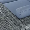 Rattan Lounge Sitzgruppe Gartenmöbel Set Sofa Couch Produktbild-Vorschau 7
