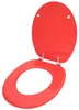 SANILO® Asiento de inodoro rojo, tapa de inodoro Vista previa de la imagen del producto 4