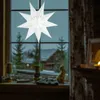 Weihnachtsstern Stern hängende Weihnachtsdekoration - Mit Produktbild-Vorschau 3