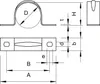 Obo Bettermann 1018337, Stahl, Stahl, 14 mm, 30 mm, 3,2 cm, Produktbild-Vorschau 2