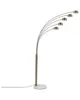 BELIANI Stehlampe Gold Metall 210 cm 5-flammig Marmorfuß Produktbild-Vorschau 4